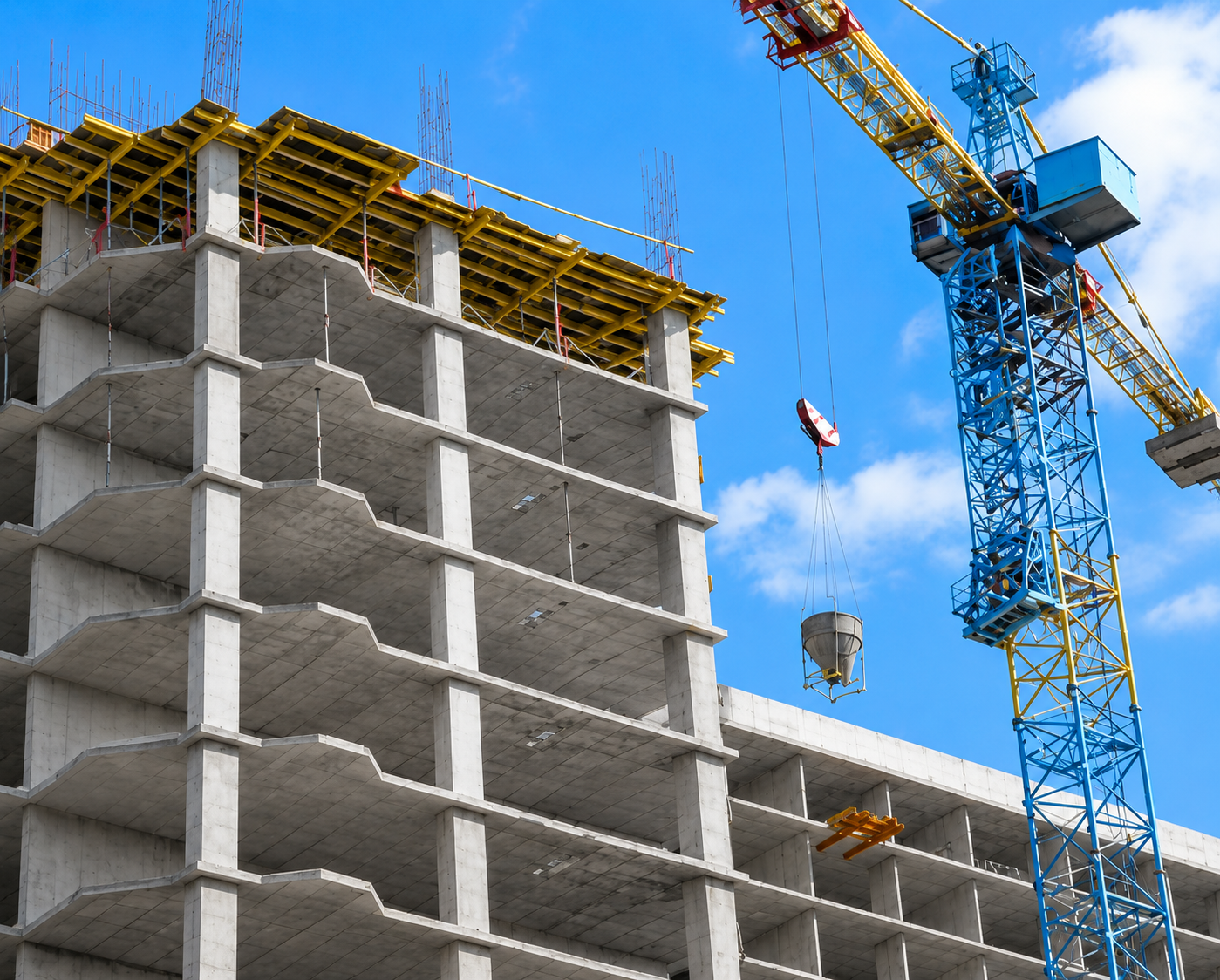 Bâtiment en construction