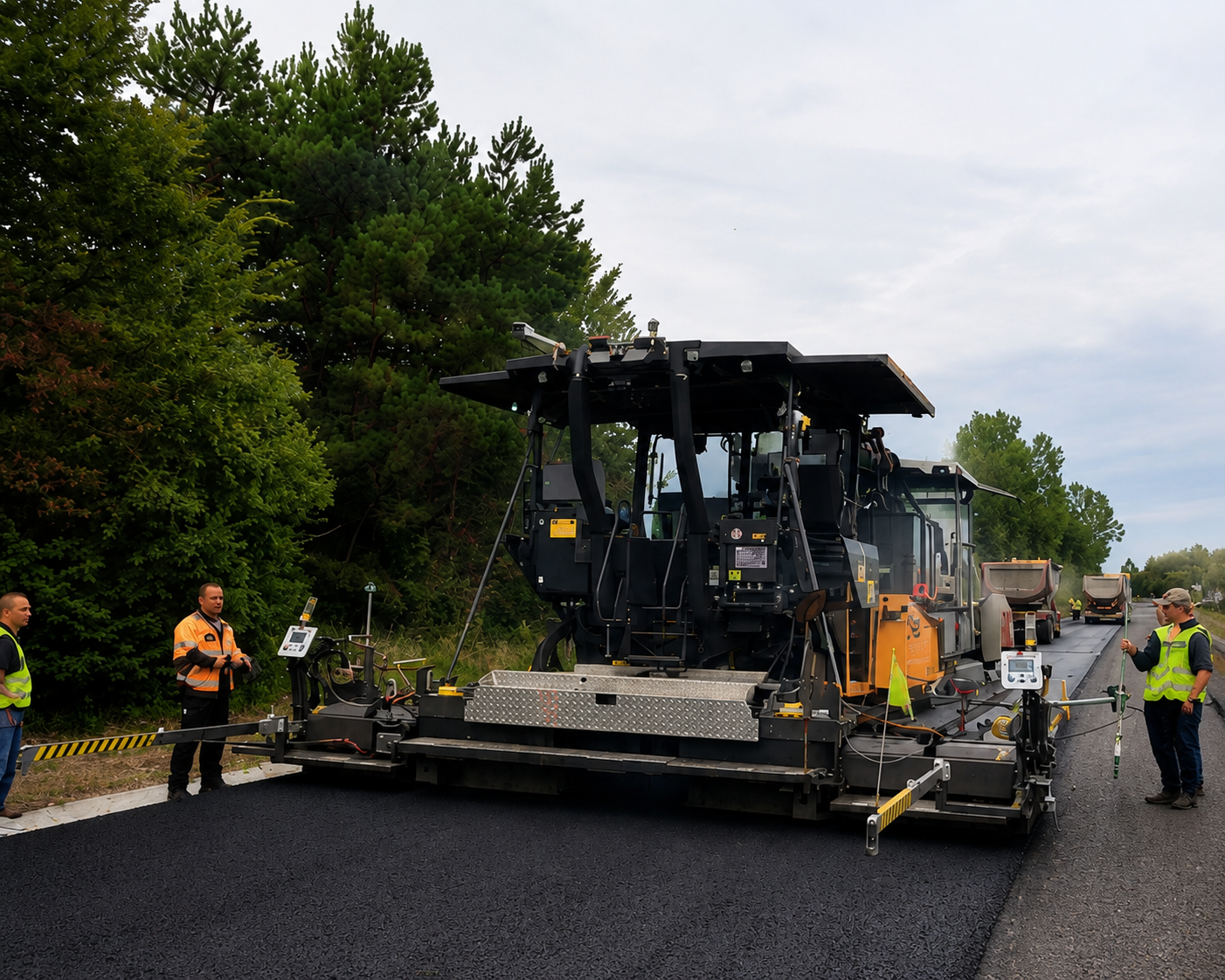 Construction des routes